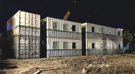 Giao Container Văn Phòng Ban Đêm: Giải Pháp Đảm Bảo Tiến Độ Tuyệt Đối Cho Dự Án